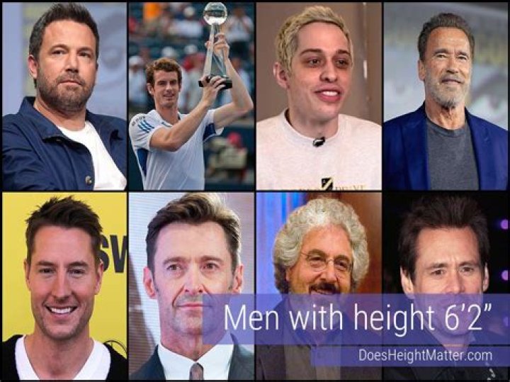 6ft 2 Celebrity Males