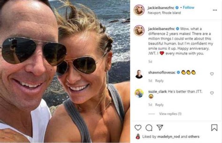 Jackie Ibanez with her current boyfriend, Jackson
