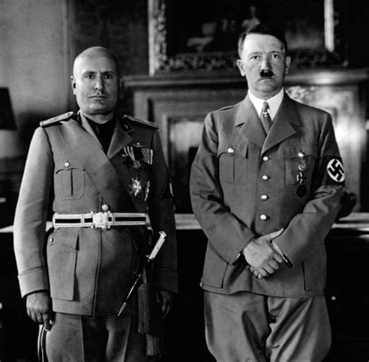 Mussolini And Hitler