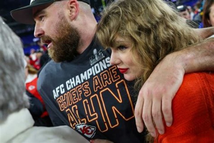 Taylor Swift and Travis Kelce