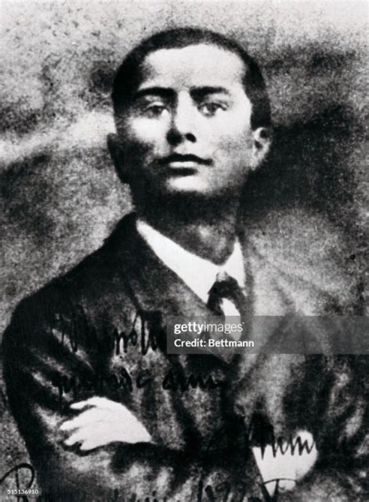 Young Benito Mussolini